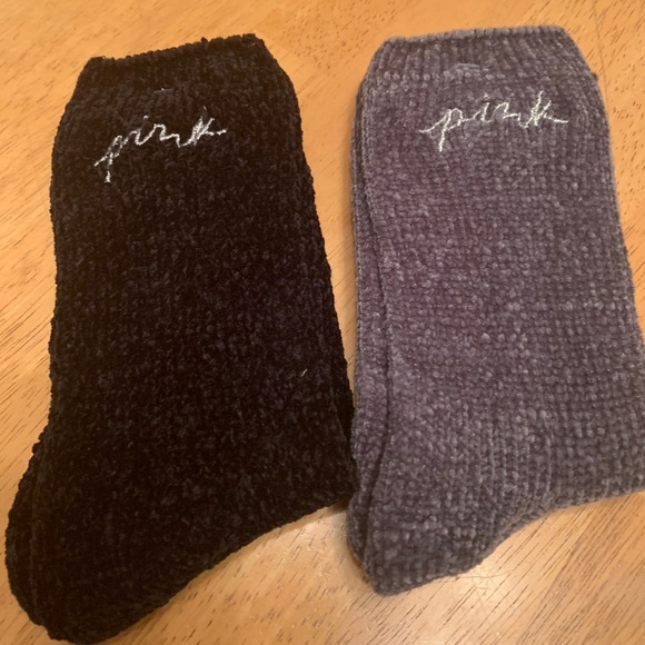 PINK Victoria's Secret Accessories - Pink Victoria Secret socks